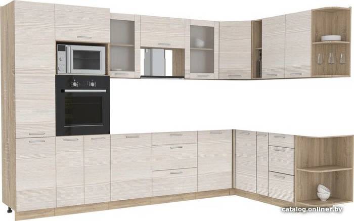 Готовая кухня Интерлиния Мила 1.88x3.2 правая без столешницы (вудлайн кремовый/вудлайн кремовый)
Готовая кухня Интерлиния Мила 1.88x3.2 правая без столешницы (вудлайн кремовый/вудлайн кремовый)