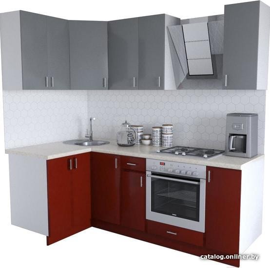 Готовая кухня Хоум Лайн Кристалл Люкс 1200х2200 угловой (бургундский/серый пыльный)
Готовая кухня Хоум Лайн Кристалл Люкс 1200х2200 угловой (бургундский/серый пыльный)