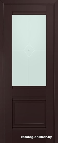 Межкомнатная дверь ProfilDoors Классика 2U 80x200 (темно-коричневый/матовое с прозрачным фьюз.)
Межкомнатная дверь ProfilDoors Классика 2U 80x200 (темно-коричневый/матовое с прозрачным фьюз.)