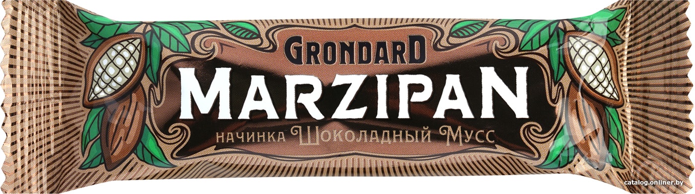

Grondard Марципановый батончик с начинкой Шоколадный мусс 50 г