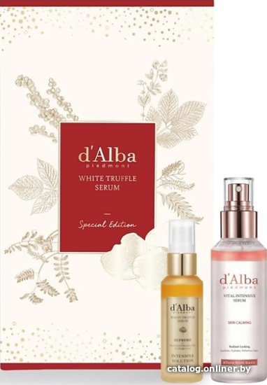 d'Alba Набор для ухода за кожей Vital Intensive Serum 150 мл + White Truffle Supreme Intensive Serum 50 мл
d'Alba Набор для ухода за кожей Vital Intensive Serum 150 мл + White Truffle Supreme Intensive Serum 50 мл