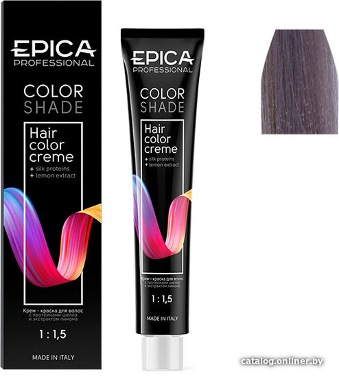 Крем-краска Epica Professional Colorshade 8.81 светло-русый жемчужно-пепельный (100 мл)
Крем-краска Epica Professional Colorshade 8.81 светло-русый жемчужно-пепельный (100 мл)