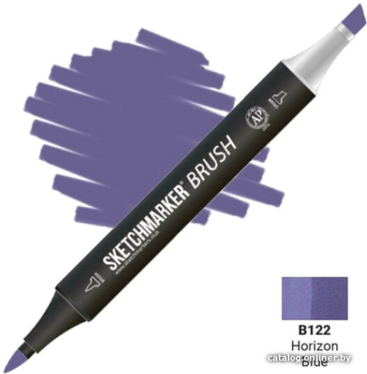 Маркер художественный Sketchmarker Brush Двусторонний B122 SMB-B122 (синий горизонт)
Маркер художественный Sketchmarker Brush Двусторонний B122 SMB-B122 (синий горизонт)