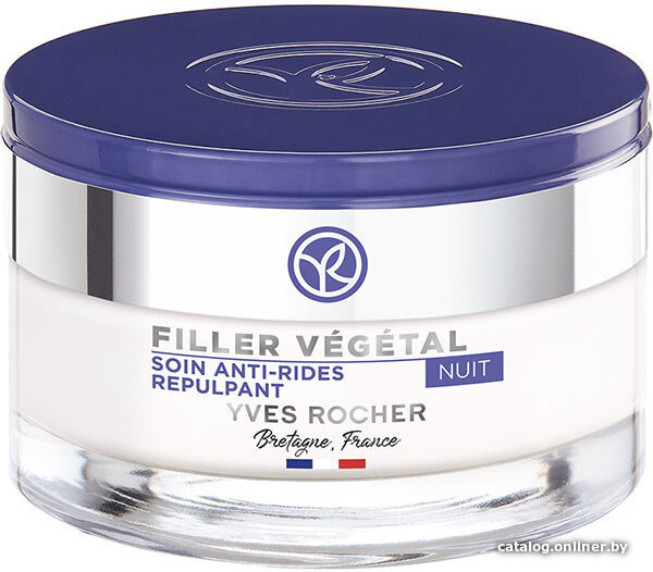 Yves Rocher Filler Vegetal Ночной крем от морщин и для восстановления упругости 50 мл
Yves Rocher Filler Vegetal Ночной крем от морщин и для восстановления упругости 50 мл