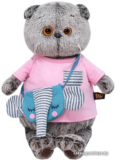 Классическая игрушка BUDI BASA Collection Басик в футболке и с сумочкой - слоник Ks22-172
Классическая игрушка BUDI BASA Collection Басик в футболке и с сумочкой - слоник Ks22-172