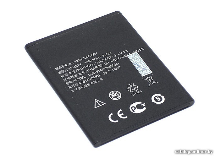Аккумулятор для телефона RageX Li3818T43P3h665344 для ZTE Blade GF3, 3.8В 1850мАч
Аккумулятор для телефона RageX Li3818T43P3h665344 для ZTE Blade GF3, 3.8В 1850мАч
