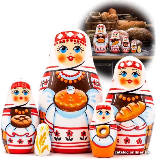 Развивающая игрушка Брестская Фабрика Сувениров Матрешка в славянской народной одежде (набор 5 шт)
Развивающая игрушка Брестская Фабрика Сувениров Матрешка в славянской народной одежде (набор 5 шт)