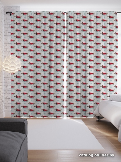 Комплект штор JoyArty Такса в новогоднем свитере 1.45x2.65 м p_115667_145x265 (2 шт)
Комплект штор JoyArty Такса в новогоднем свитере 1.45x2.65 м p_115667_145x265 (2 шт)