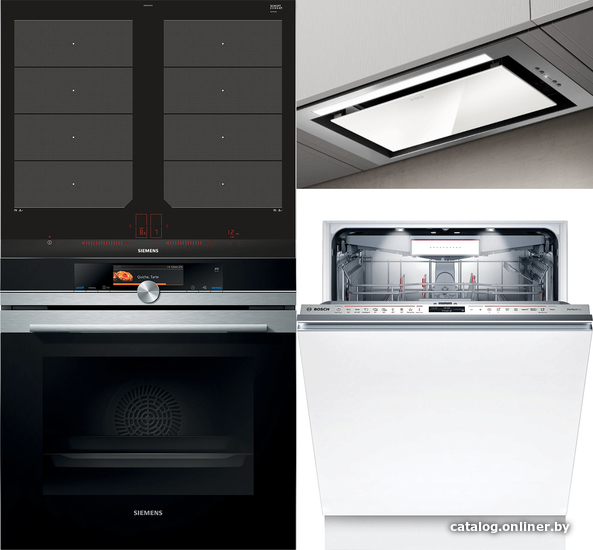 Комплект встраиваемой техники Siemens HS658GXS7 + EX675LXC1E + Bosch SMV8YCX03E + Elica Hidden 2.0 IXGL/A/60
Комплект встраиваемой техники Siemens HS658GXS7 + EX675LXC1E + Bosch SMV8YCX03E + Elica Hidden 2.0 IXGL/A/60