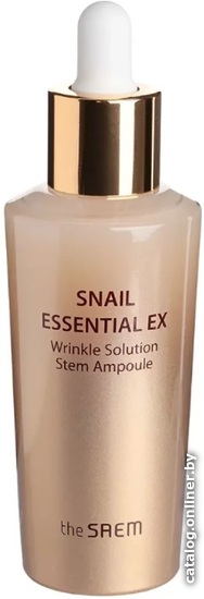 The Saem Сыворотка для лица Snail Essential EX Wrinkle Solution Stem Ampoule (50 мл)
The Saem Сыворотка для лица Snail Essential EX Wrinkle Solution Stem Ampoule (50 мл)