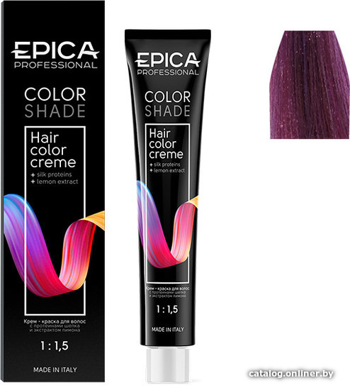 Крем-краска Epica Professional Colorshade 9.22 блондин фиолетовый интенсивный (100 мл)
Крем-краска Epica Professional Colorshade 9.22 блондин фиолетовый интенсивный (100 мл)