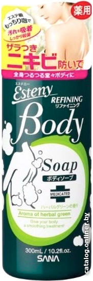 Sana Шампунь для тела Body Refining Shampoo Для проблемной кожи с ароматом свежих трав 300мл
Sana Шампунь для тела Body Refining Shampoo Для проблемной кожи с ароматом свежих трав 300мл