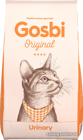 Сухой корм для кошек Gosbi Original Urinary (для профилактики мочекаменной болезни) 1 кг
Сухой корм для кошек Gosbi Original Urinary (для профилактики мочекаменной болезни) 1 кг