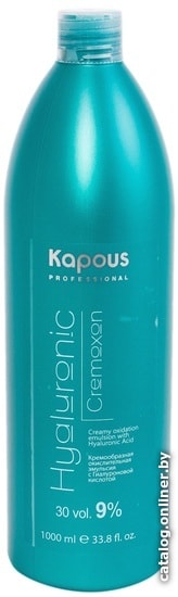 Окислитель Kapous Professional Hyaluronic Cremoxon с гиалуроновой кислотой 9% (1000 мл)
Окислитель Kapous Professional Hyaluronic Cremoxon с гиалуроновой кислотой 9% (1000 мл)