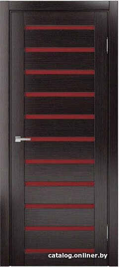 Межкомнатная дверь MDF-Techno Dominika 107 40x200 (орех темный/стекло лакобель красный)
Межкомнатная дверь MDF-Techno Dominika 107 40x200 (орех темный/стекло лакобель красный)