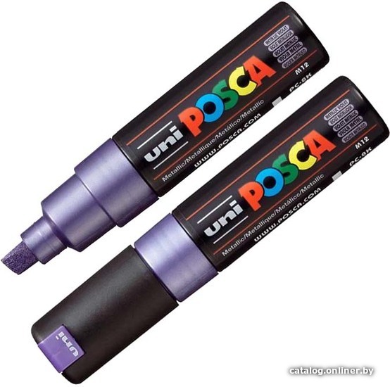 Маркер художественный UNI Mitsubishi Pencil Posca 8 мм PC-8K METALLIC VIOLET (фиолетовый металлик)
Маркер художественный UNI Mitsubishi Pencil Posca 8 мм PC-8K METALLIC VIOLET (фиолетовый металлик)