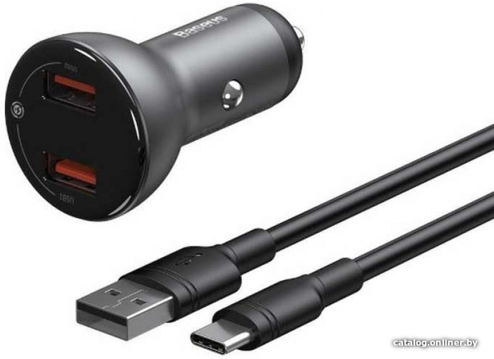Автомобильное зарядное Baseus Digital Display Dual SCP Quick Charger Car Charger U+U 45W TZCCBX-B0G (серый))
Автомобильное зарядное Baseus Digital Display Dual SCP Quick Charger Car Charger U+U 45W TZCCBX-B0G (серый))
