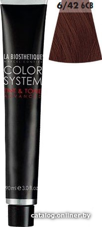 Крем-краска для волос La Biosthetique Color System Tint & Tone 6/42 темный блондин медно-бежевый
Крем-краска для волос La Biosthetique Color System Tint & Tone 6/42 темный блондин медно-бежевый