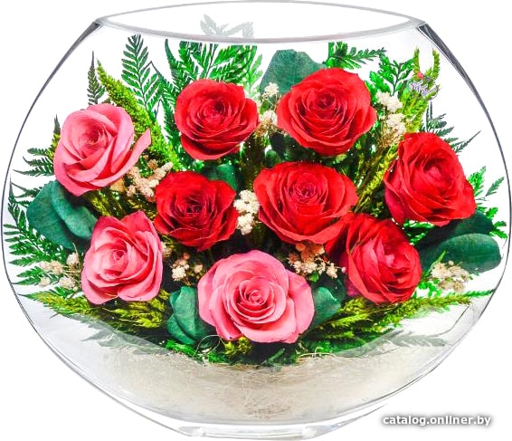Цветы, букеты Natural Flower Products Композиция из красных и розовых роз LTY5j-01
Цветы, букеты Natural Flower Products Композиция из красных и розовых роз LTY5j-01