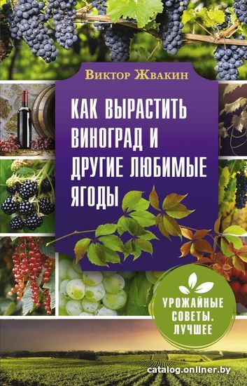 АСТ. Как вырастить виноград и другие любимые ягоды. Простые и понятные инструкции для начинающих (Жвакин Виктор Владимирович)
АСТ. Как вырастить виноград и другие любимые ягоды. Простые и понятные инструкции для начинающих (Жвакин Виктор Владимирович)