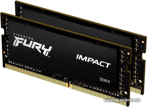 Оперативная память Kingston FURY Impact 2x16GB DDR4 SODIMM PC4-23400 KF429S17IB1K2/32
Оперативная память Kingston FURY Impact 2x16GB DDR4 SODIMM PC4-23400 KF429S17IB1K2/32