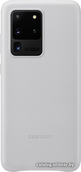 Чехол для телефона Samsung Leather Cover для Samsung Galaxy S20 Ultra (светло-серый)
Чехол для телефона Samsung Leather Cover для Samsung Galaxy S20 Ultra (светло-серый)