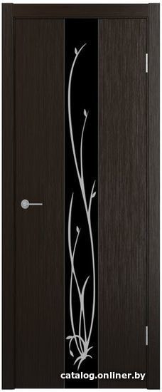 Межкомнатная дверь Юркас Stark ST13 ДО 60x200 (венге, стекло lacobel черный с рисунком)
Межкомнатная дверь Юркас Stark ST13 ДО 60x200 (венге, стекло lacobel черный с рисунком)