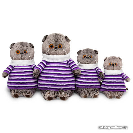 Классическая игрушка BUDI BASA Collection Басик в полосатом свитере Ks22-200 (22 см)
Классическая игрушка BUDI BASA Collection Басик в полосатом свитере Ks22-200 (22 см)
