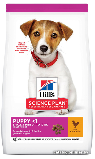 Сухой корм для собак Hill's Science Plan Puppy Healthy Development Mini для щенков мелких пород для поддержания здорового роста и развития, с курицей 3 кг
Сухой корм для собак Hill's Science Plan Puppy Healthy Development Mini для щенков мелких пород для поддержания здорового роста и развития, с курицей 3 кг