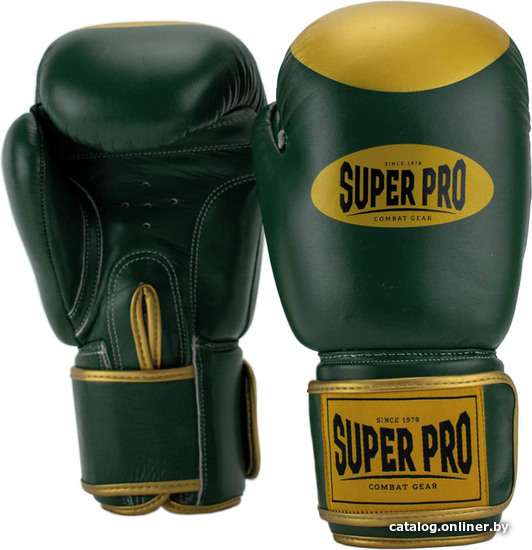 Перчатки для единоборств Super Pro Combat Gear Boxer Pro SPBG160-53350 12 oz (зеленый/золотистый)
Перчатки для единоборств Super Pro Combat Gear Boxer Pro SPBG160-53350 12 oz (зеленый/золотистый)