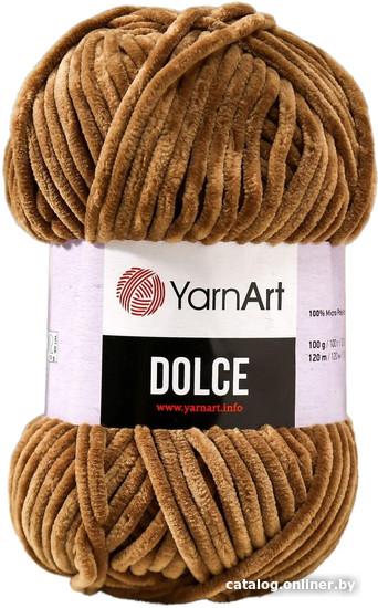 Пряжа для вязания Yarnart Dolce 100% микрополиэстер 765 4237750 100 г (120 м, бежевый)
Пряжа для вязания Yarnart Dolce 100% микрополиэстер 765 4237750 100 г (120 м, бежевый)