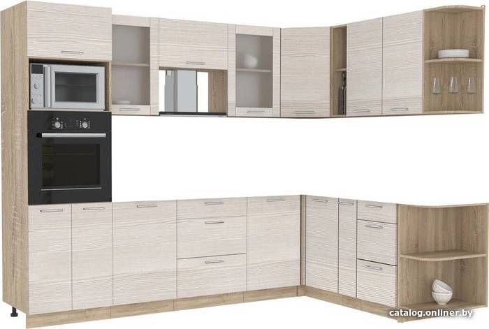 Готовая кухня Интерлиния Мила 1.88x2.8 правая без столешницы (вудлайн кремовый/вудлайн кремовый)
Готовая кухня Интерлиния Мила 1.88x2.8 правая без столешницы (вудлайн кремовый/вудлайн кремовый)