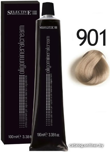 Крем-краска Selective Professional Oligomineral Cream 901 869011 (100 мл, суперосветляющий пепельный)
Крем-краска Selective Professional Oligomineral Cream 901 869011 (100 мл, суперосветляющий пепельный)