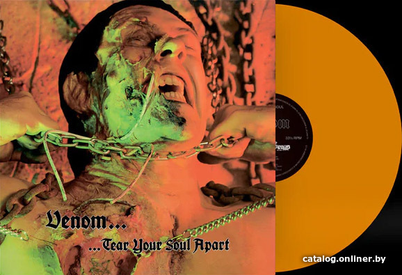 Виниловая пластинка Venom - Tear Your Soul Apart (Remastered, Limited Edition, оранжевый винил)
Виниловая пластинка Venom - Tear Your Soul Apart (Remastered, Limited Edition, оранжевый винил)