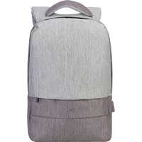 Городской рюкзак Rivacase 7562 (серый/мокко)