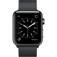 Умные часы Apple Watch Series 2 38mm Stainless Steel with Milanese Loop [MNPE2]