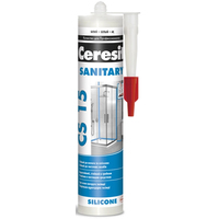 Герметик Ceresit Sanitary CS 15 (280 мл, прозрачный)