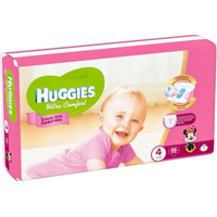 Подгузники Huggies Ultra Comfort 4 для девочек (66 шт)