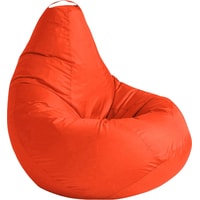 Кресло-мешок Kreslomeshki Груша дюспо (L, апельсин)