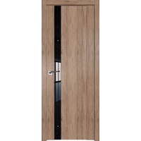 Межкомнатная дверь ProfilDoors 62XN L 90x200 (салинас светлый/стекло черный лак)