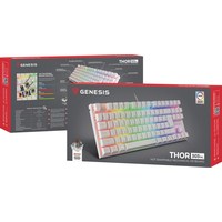 Клавиатура Genesis Thor 303 TKL RGB (белый, нет кириллицы)