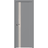 Межкомнатная дверь ProfilDoors 62U L 60x200 (манхэттен, стекло перламутровый лак)
