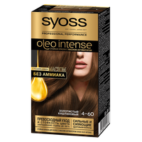 Крем-краска для волос Syoss Oleo Intense 4-60 золотистый каштановый
