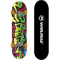 Скейтборд WIN.MAX WME05015Z3 (graffity green)