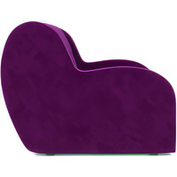 Кресло-кровать Мебель-АРС Аккордеон Барон (фиолетовый)