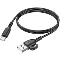 Кабель Borofone BX91 USB Type-A - USB Type-C (1 м, черный)