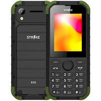 Кнопочный телефон Strike R30 (зеленый)