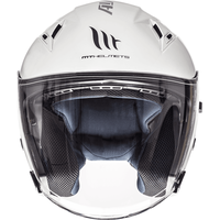 Мотошлем MT Helmets Avenue SV Solid Gloss (XS, белый)