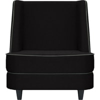 Интерьерное кресло Brioli Рико (рогожка, J22 графит/темные ножки)