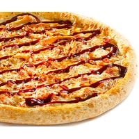 Пицца Папа Джонс Цыпленок Барбекю (традиционное тесто, 30 см, сырный борт)